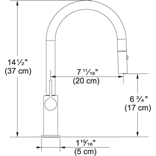 Franke Ambient Single Handle Kitchen Faucet & Reviews Wayfair